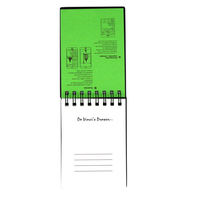 Haute Qualité réutilisable intelligente spirale humide effaçable cahier avec stylo effaçable