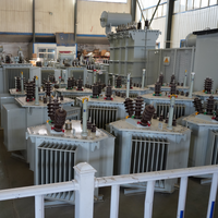 Transformateur de puissance triphasé immergé dans l'huile YongHui 33kV 10kV 35kV 200kVA à haute efficacité pour utilisation en sous-station