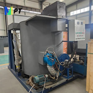 Four de fusion de ferraille d'acier fer cuivre Rt-1000 Ptc industriel métal aluminium four de fusion 5Mt avancé - Product Image 5