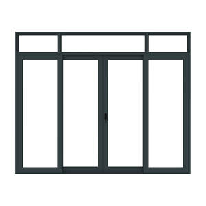 ระบบประตูบานเลื่อนอลูมิเนียม GM120 รุ่น 6063 T5 ดีไซน์ยุโรป พร้อมวิวแบบพาโนรามา และประสิทธิภาพการปิดผนึกอากาศระดับพรีเมียม - Product Image 2