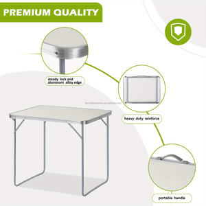 Mesa Plegable Portátil Ligera <span class=keywords><strong>de</strong></span> Aleación <span class=keywords><strong>de</strong></span> Aluminio, Adecuada para Exteriores, Sistema <span class=keywords><strong>de</strong></span> Almacenamiento Portátil, Fácil <span class=keywords><strong>de</strong></span> Transportar y Limpiar - Product Image 6