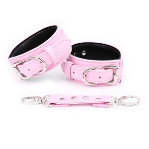 Manette Regolabili, Bracciali per Polsi e Caviglie, Kit BDSM in Pelle PU per Adulti, Set di Costrizioni Fetish, Giocattolo Sessuale - Product Image 1