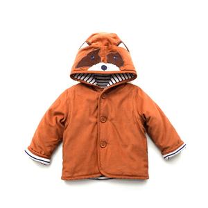 Niños abrigo Príncipe Archie estilo patchwork Procyon Lotor de pana de algodón Qui-cosido chaqueta y abrigo - Product Image 1