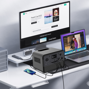 AC 700W DC Salida QC3.0 Lifepo4 Batería Power Bank PD Fuente de alimentación de carga rápida Sistema de energía solar Estación de energía portátil - Product Image 6