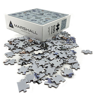 Câu Đố Ghép hình giấy in tùy chỉnh với thiết kế Giáng sinh có thể tái chế để sử dụng giáo dục trong các siêu thị và triển lãm - Product Image 2