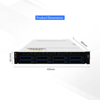 P11DPE-I CEACENT SV6-CP-I2D108 2U Rackmount 8-Bay Steel Server Fan BMC BIOS CPLD Rel Rak Tanpa Alat yang Dapat Disesuaikan Stok Tersedia