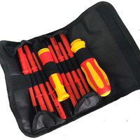 10PCS 500v Isolé Croix Plat Ménage Électricien Professionnel Kit De Réparation Ensembles