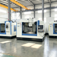 Centre d'usinage vertical CNC 3 axes robuste VMC1370, broche BT40, 24 outils, machine de fraisage de métaux pour pièces automobiles et moules