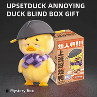 Autentico Upsetduck Annoying Duck Blind Box Peluche da Collezione Figurina in Scala 1/12 Confezione Originale Decorazione da Scrivania Regalo Perfetto