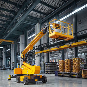 Yeni 22m dizel otomatik kiraz toplayıcı yüksek irtifa hava çalışma platformu inşaat bomlu kamyon - Product Image 1