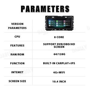 Radio para Auto de 10.4 Pulgadas para Jaguar XFL XE XF 2016-2019, Sistema de Unidad Principal Android 11, Reproductor Multimedia, Video, Estéreo, GPS, Carplay - Product Image 6