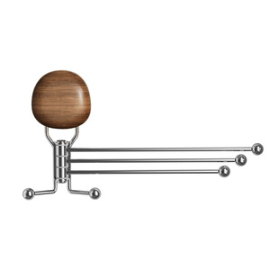 Peninsula Good Products Adjustable Suction Cup Towel Rack 3 Bars Wall Mounted Bathroom Kitchen Multi Bar - Product Image 5