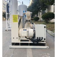 Nouveau Générateur d'Azote Automatique 220V Pureté 99,999% Capacité 80Nm³/h Pompe à Moteur à Engrenages en Acier Moteur PLC PSA Azote Liquide