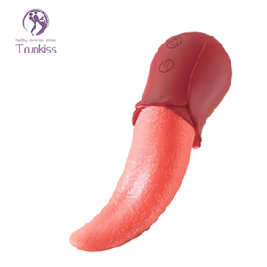 Vibrador de lengua realista más vendido, producto sexual para adultos, 3 velocidades, 7 frecuencias, vibrador femenino para lamer y abofetear la lengua - Product Image 2