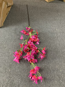 Flores de Buganvilla Artificiales de Seda de Tallo Largo al por Mayor, Flor Artificial de Seda, Buganvilla Decorativa para Bodas y Decoración del Hogar - Product Image 3