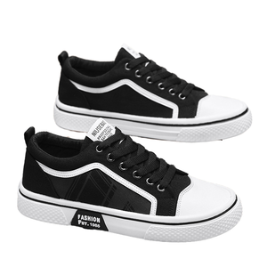 Nuevos Productos 2026, Zapatos Casuales de Lona con Cordones, Impermeables y Transpirables, con Suela de Goma, para Hombre, Primavera, Verano, Otoño, Venta al Por Mayor - Product Image 1
