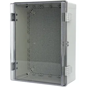 good quality IP65 ABS plastic wall mounting waterproof junction box with PC cover