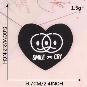 Accessoire de <span class=keywords><strong>patch</strong></span> de broderie d'autocollant de réparation de trou pour améliorer le style des vestes en cuir chapeaux et doudounes - Product Image 4