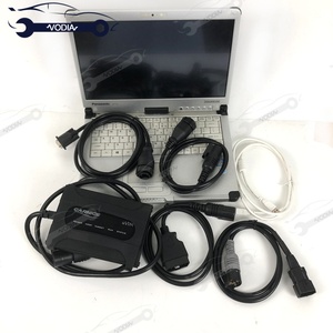 เครื่องสแกนวินิจฉัยรถบรรทุก2024สำหรับ Doosan เครื่องมือรถยกของรถขุดใช้งานหนักพร้อม CFC2Laptop toughbook - Product Image 4