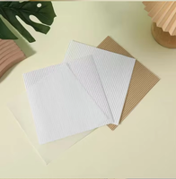Papier absorbant l'huile de qualité alimentaire jetable pour pizza, format personnalisé, résistant à la graisse