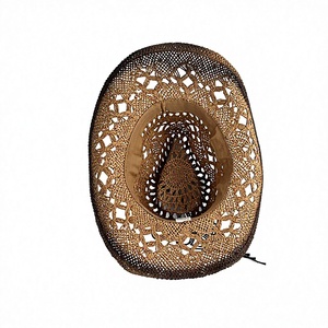 Black Glitter Wool Cowboy <b>Hat</b> with Sequin <b>Band</b> Unisex Adult Casual Outdoor Four Seasons Wear - Product Image 6