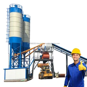 fixed mixing plant Advanced electrical ready mixed 120m3/h concrete batching plant mobile stabilized soil mixing plant