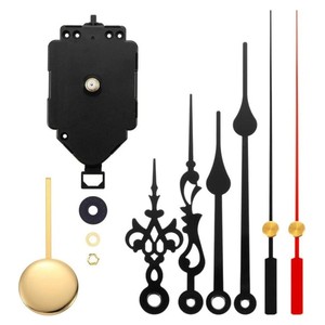Parete <span class=keywords><strong>di</strong></span> quarzo <span class=keywords><strong>pendolo</strong></span> orologio movimento meccanismo <span class=keywords><strong>di</strong></span> riparazione parti <span class=keywords><strong>di</strong></span> ricambio con 2 diverse coppie <span class=keywords><strong>di</strong></span> mani e 1 <span class=keywords><strong>pendolo</strong></span> d'oro - Product Image 1