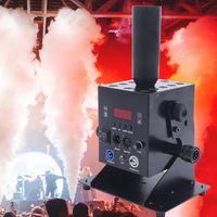 Machine à jet de CO2 DMX 512, 1400 Psi, en aluminium, avec tuyau de 6 mètres, canon à jet de CO2 de 8 à 10 m pour scène, discothèque, DJ, bar, théâtre, spectacle
