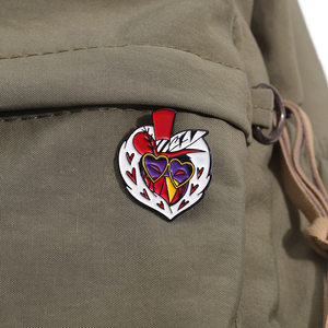 Épinglette en émail Area Devil, style punk gothique, broche, badge de revers, bijoux, cadeau pour enfants et amis, vente en gros - Product Image 3
