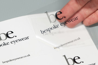 Autocollant transparent personnalisé personnel avec impression de logo autocollants d'étiquette imperméables pour l'emballage