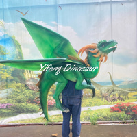 Marionnette à main réaliste de dinosaure animatronique en gros à vendre
