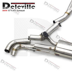 Silenciador de escape de acero inoxidable Deleville 304 Catback para <span class=keywords><strong>BMW</strong></span> <span class=keywords><strong>X7</strong></span> B58 4.4TT 2019-2022 <span class=keywords><strong>M50</strong></span>/M60 Sistema de rendimiento de tubos de escape - Product Image 3