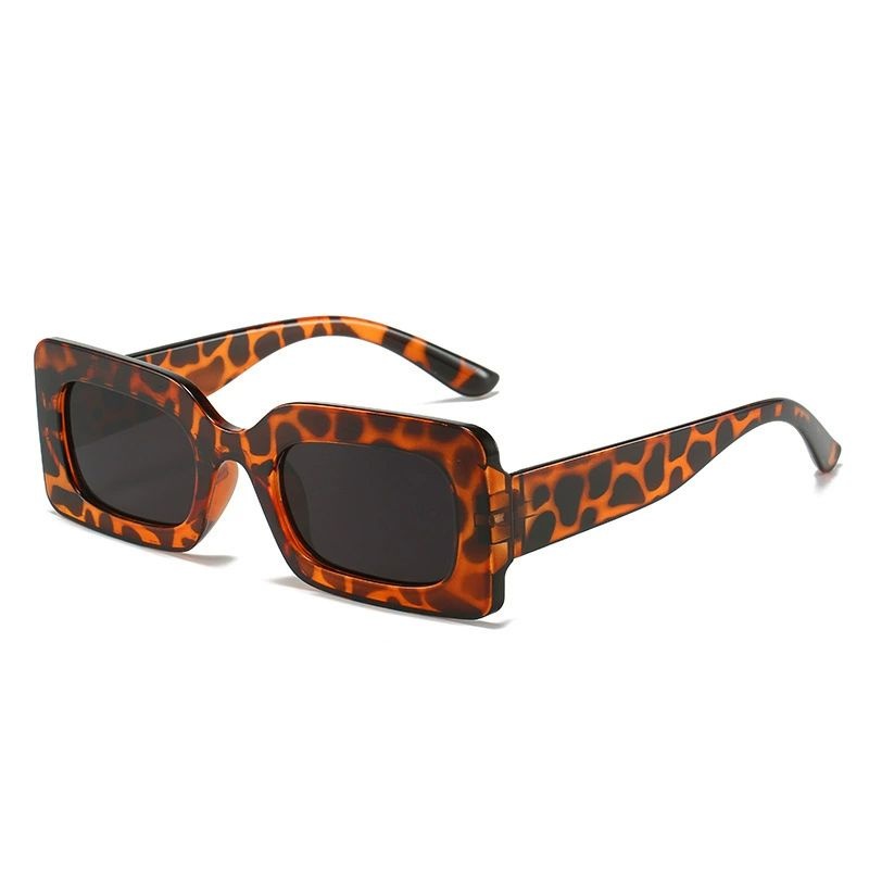 C1 - Leopard print frame, black and gray color