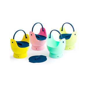 Batteur à oeufs pochés en <span class=keywords><strong>silicone</strong></span> et métal parfait Batteur à oeufs portable et fouet pour usage domestique sur la cuisinière Pot instantané au micro-ondes - Product Image 1