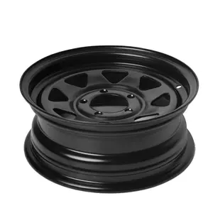 Hoge Kwaliteit Zwart Stalen Velg 12 Inch-16 Inch Beschikbaar Voor Boot Trailer Wiel Gebruik En Alle Soorten van Licht Trailers