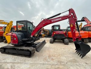 Miniexcavadora Yanmar VIO55 Usada en Venta, Excavadora de Cadenas de 5.5 Toneladas a Precio Económico - Product Image 5