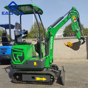 Gran potencia, microexcavadora de 1,2 toneladas, CE EPA, diésel, totalmente hidráulica, pequeña excavadora, sitio de construcción, miniexcavadora con cubo - Product Image 5