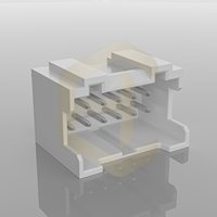 Connecteur JST double rangée HC-SPH-2X3A pas de 2,0 mm, connecteur fil-carte pour appareils électroménagers JST B10B-PADSS-1F