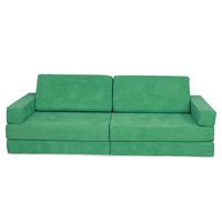 Aien 8 pièces mousse Mini moderne mignon canapé sectionnel pliant peluche pour enfants jouer assis école chambre salon supermarché