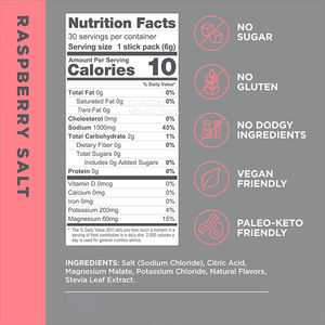 Hot Private Label Herbal Keto Powder Electrolyte Drink Suplemento Paquetes de hidratación 30 Paquete de suplemento Seguro - Product Image 6