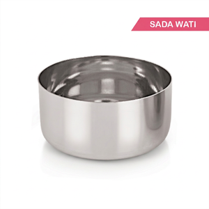 Indian Style Tableware Stainless Steel Regular Round Shape Food Snack Desert Serving Dinning Mini Bowl - Product Image 1