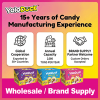 Yoloduck Halal Certified Formulation Cool and Dry Place Chocolate Candy Ball Chocolate Candy Bulk