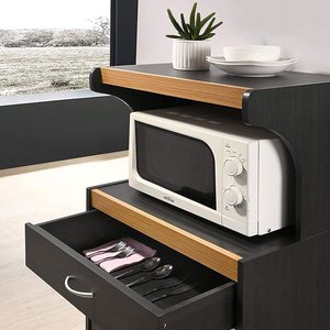 Carrito de cocina para microondas, muebles de interior modernos - Product Image 5