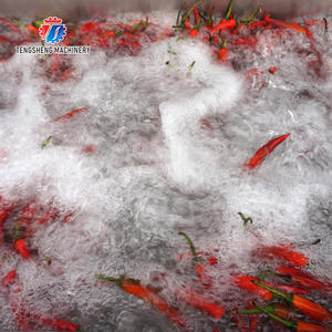 A gran escala de hortalizas de hoja de la máquina de limpieza de frutas verduras limpiador automático cítricos máquina lavadora de frutas - Product Image 6