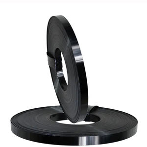 Bande de cerclage en acier laminé à froid professionnel Q235, norme ASTM, peinte en noir, cirée, haute résistance à la traction 600-980Mpa, marque HUILI - Product Image 4