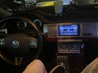 Système Android 4 Go de RAM pour lecteur DVD GPS de voiture, écran tactile pour tableau de bord, compatible Jaguar XF 2012-2015