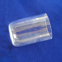 Prix usine de haute qualité poli cristal transparent tasse verre quartz bécher