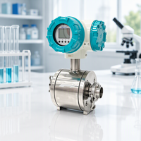 Débitmètre électromagnétique sanitaire pour sirop de miel, sortie impulsionnelle 4-20 mA, IP68
