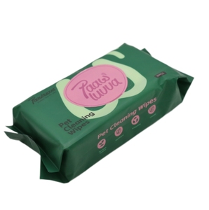Biodegradável <span class=keywords><strong>Pet</strong></span> <span class=keywords><strong>Wipes</strong></span> for Dogs & Cats Limpeza e Higiene Toalhetes para patas, corpo e bunda, Unscented, 80 Contagem - Product Image 2