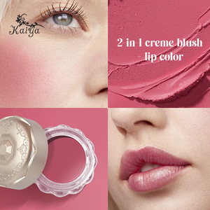 Cosmétique multi-usage, couleur vive des lèvres, humidité, fard à joues pigmenté, Vegan, soleil, yeux, teinte, <span class=keywords><strong>crème</strong></span> imperméable, Blush - Product Image 2